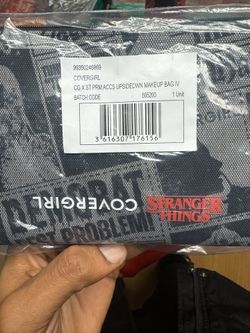 COVERGIRL X STRANGER THINGS MAKEUP COSMETICS BAG