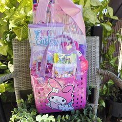 Hello Kitty My Melody Easter Basket 🐣