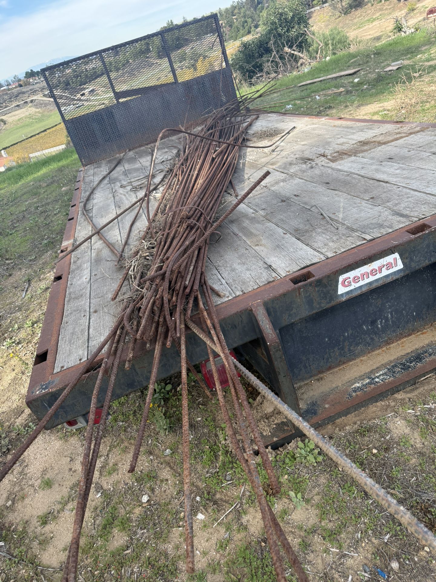 Rebar And Flat Bed 
