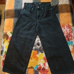 Really Baggy Black Jeans