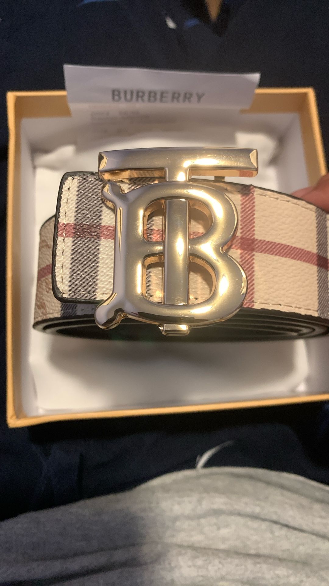Burberry Reversible Belt