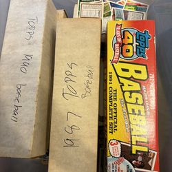 Lot Of Old Base Ball Cards “All Sets Are Complete”