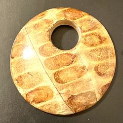 New Wooden Patterned Pendant