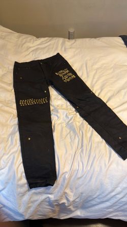 ksubi jeans yellow and black