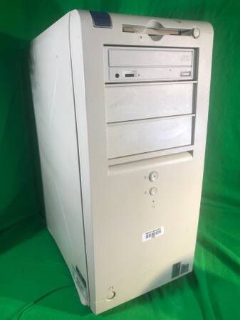 Vintage Dell OptiPlex GX110 Pentium III 864MHz 512MB RAM 10GB HDD ISA