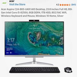 Acer Aspire C24 All-In-One Desktop Computer