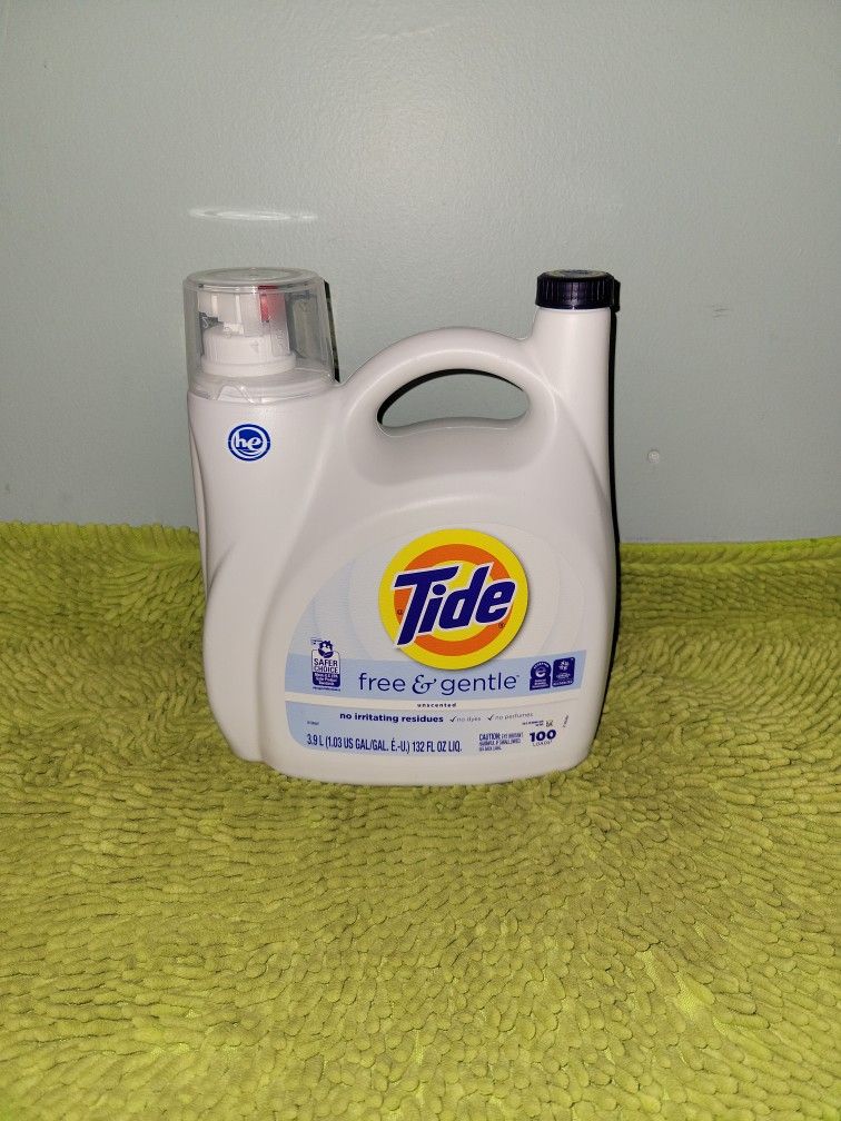 Tide 132oz Free Gentle Unscented