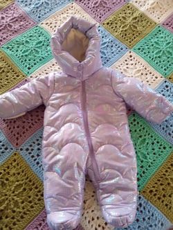 Kensie Girl 0-3 mo. Snowsuit