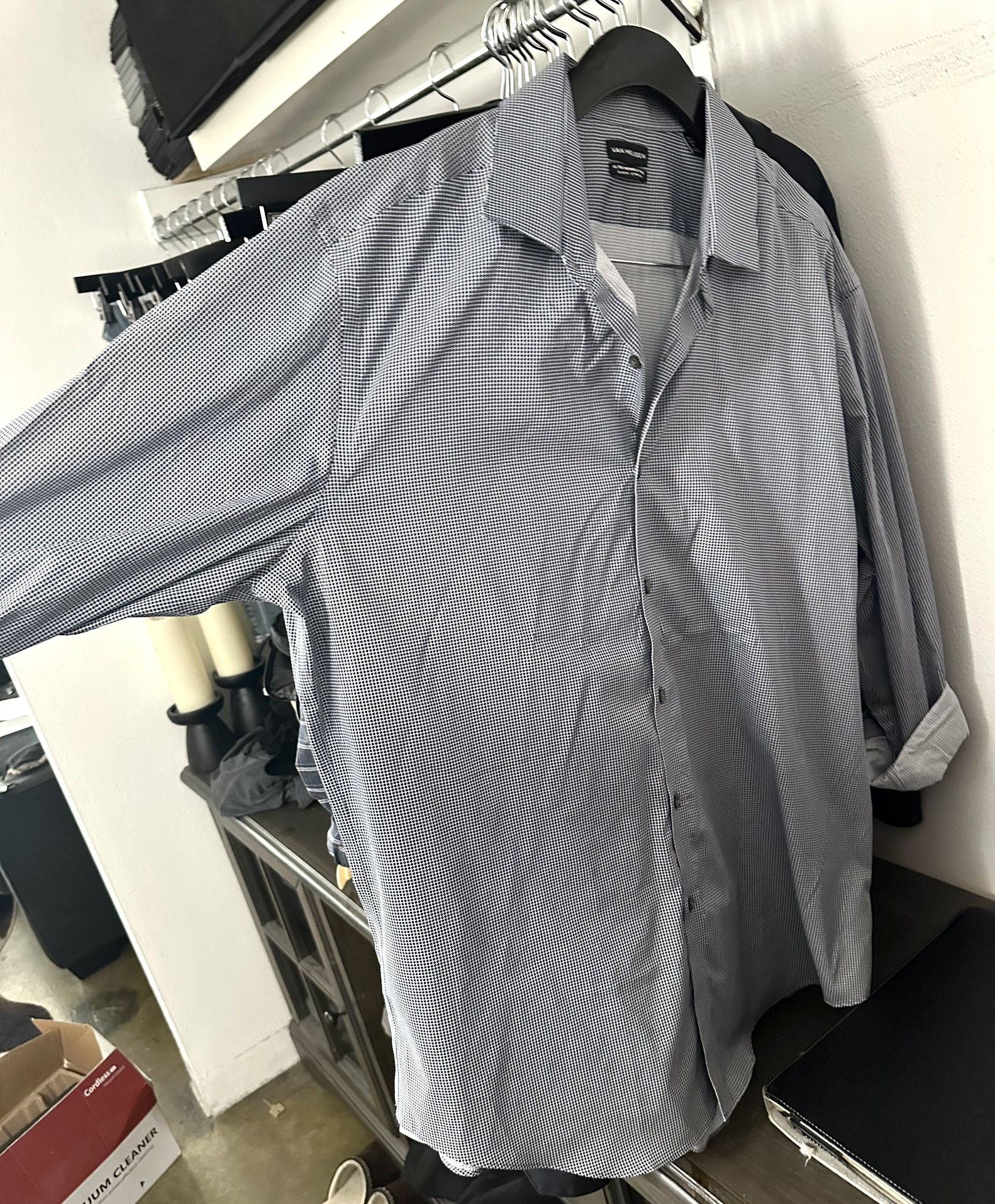 Long Sleeve Button Up - Very Nice Hardly Used Good Quality Great Condition I lost a lot of weight so now I need to clear out my closet. Lots of nice