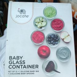 Baby Glass Containers 