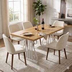 Brand New Modern Dining Table With 4 Chairs 