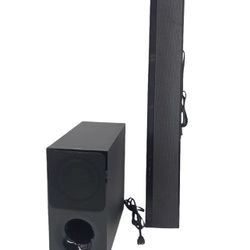 Sony Subwoofer Model: SA-CT390 with Sound Bar SA-CT390 20W Black