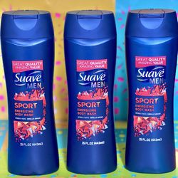 Bundle: “ Suave men Body Wash & ocean Breeze”