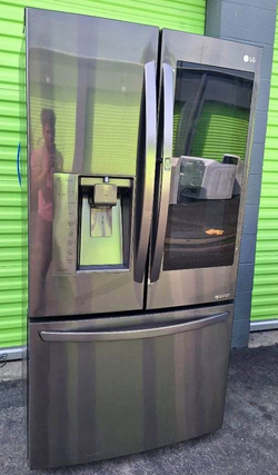 LG 3-Door Refrigerator Stainless Steel Smart Fridge