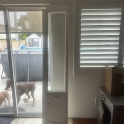 Dog Door For Sliding Door. Used In Good Condition