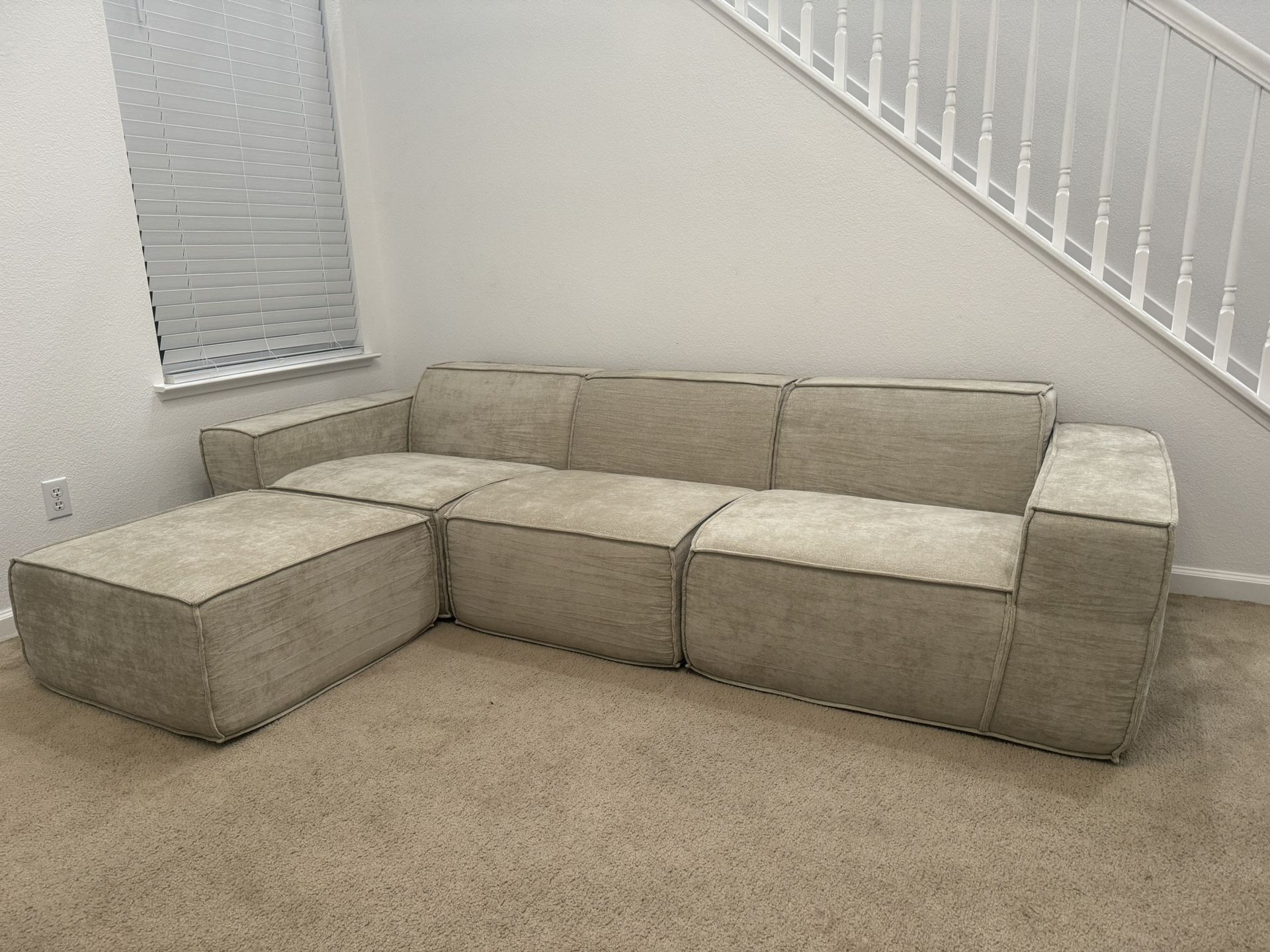 Rove Concepts Sofa Sectional M1 Collection - Rove Labs Smart Foam