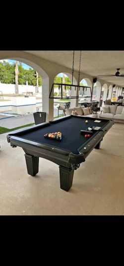 Beautiful 8ft 3pc Slate Pooltable