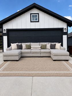 Gray Sectional Couch