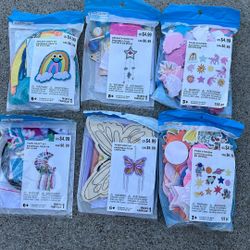6 BRAND NEW Creatology Craft Kits