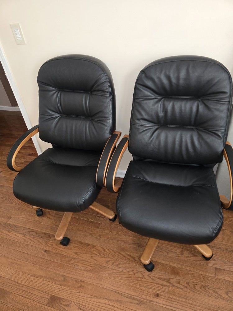 2 Executive Office Chairs.