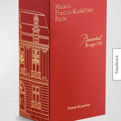 Baccarat Rouge 540 Extrait