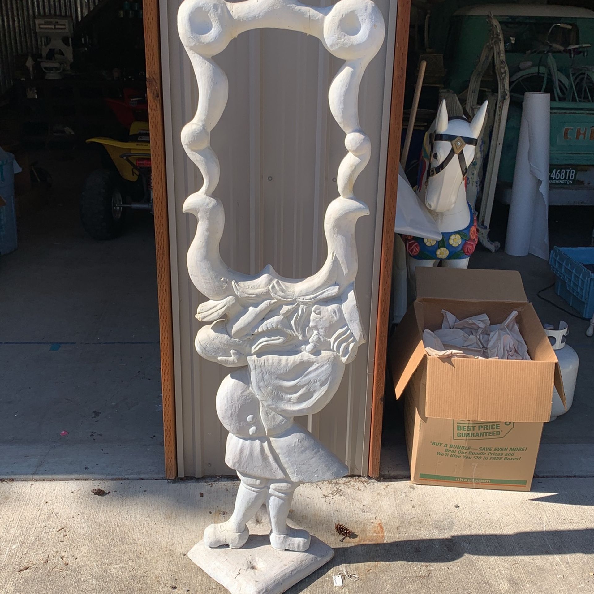 Carved Wood Sign Board