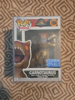 Funko Pop Carnotaurus Jurassic World #1804