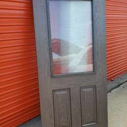 36 X 80 Steel Door Slab With Window