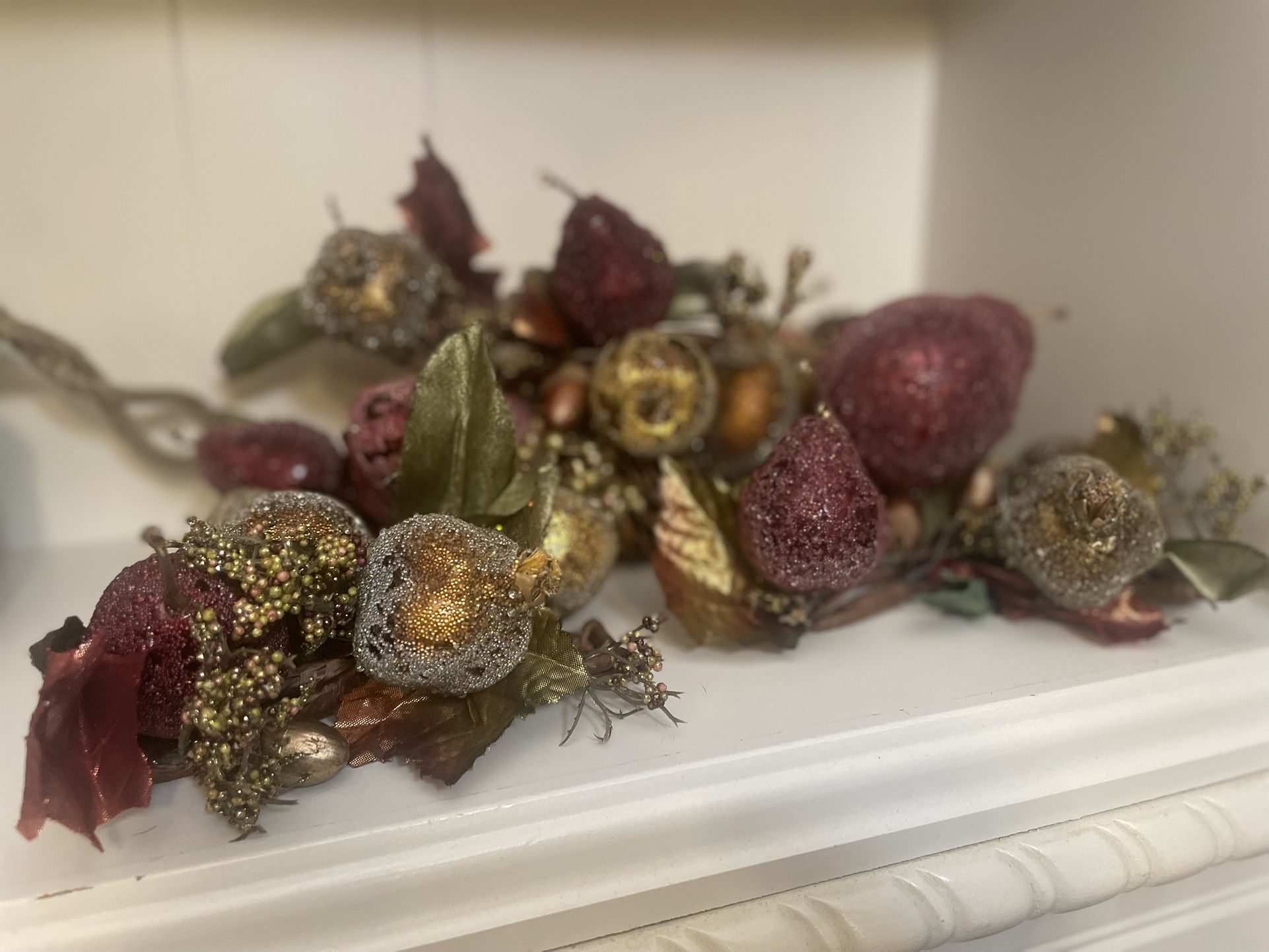 Beaded Sugared Decorative Mixed Fruit