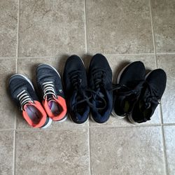 Walking Shoes 3 Pairs