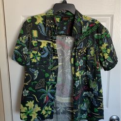 Men’s Diamond Supply Co. x The Hundreds Button Down Shirt 