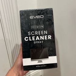 EVEO Premium Screen Cleaner Spray with Microfiber Cloth, 16 fl oz
