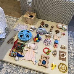 Baby Toy Lot - Montessori Focused
