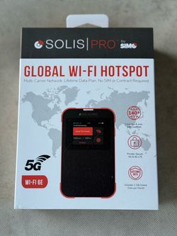 Solis Pro 5G Wi-Fi Hotspot
