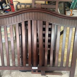 Baby Crib To Single Bed Frame 