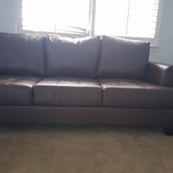 Free Leather Sofa Bed