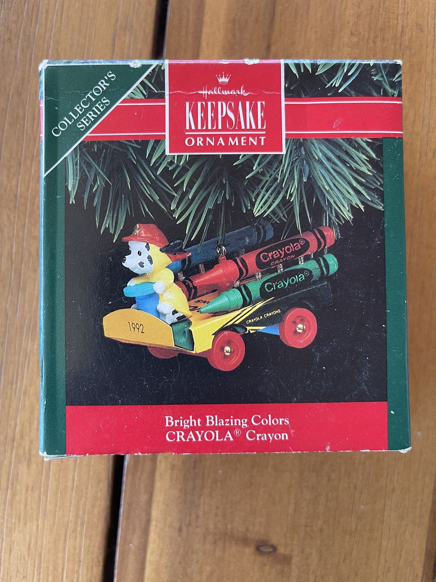 Crayola Ornament, Bright Blazing Colors