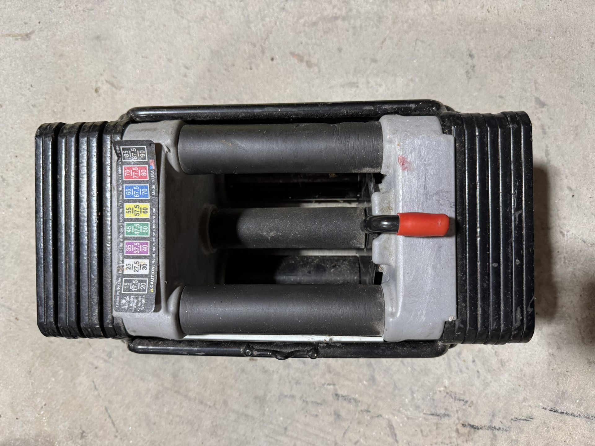 Powerblock Adjustable dumbbell (single) (5-50 lbs)