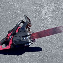 CRAFTSMAN S1450 42-cc 2-cycle 14-in Gas Chainsaw Haunted House Prop