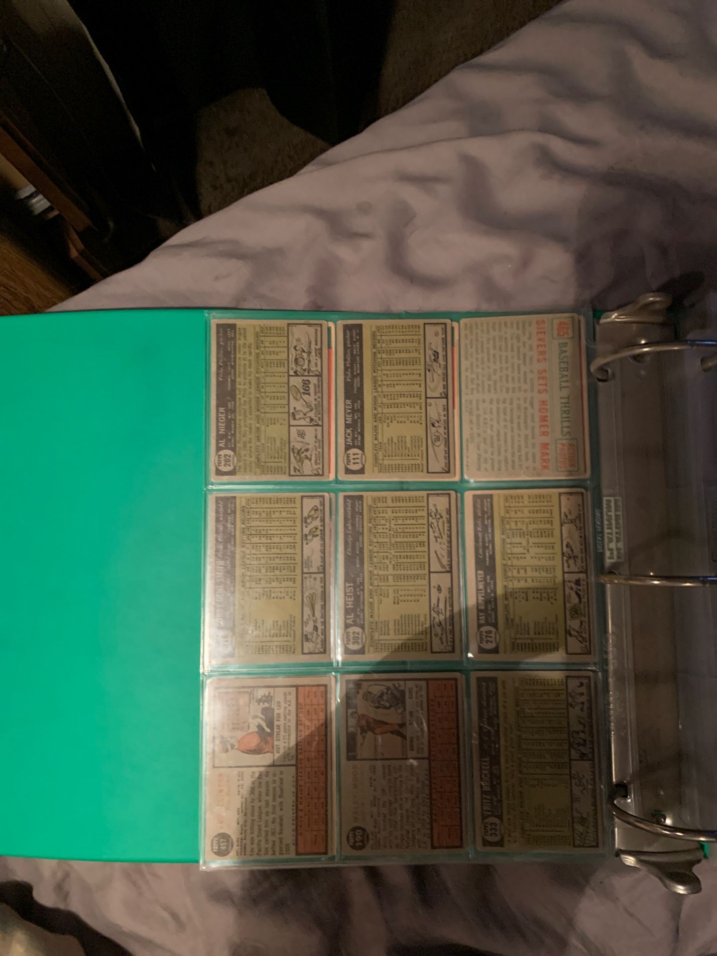 Old baseball cards from the 60s 9 total for Sale in Youngstown, OH