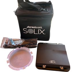 Westcott Solix LED Studio Continuous Lighting Kit Black with Bag and Accessories
