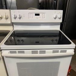 GE Electric Stove Glass Top