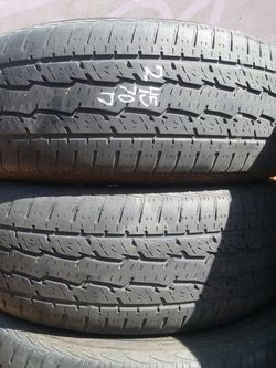 245 70 17 two general grabbler tires $20 each