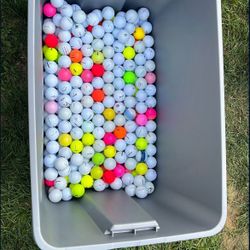 Used Cleaned Golf Balls