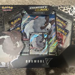 Pokémon Champions Path Dubwool V Collection Box NEW Sealed SELL/TRADE