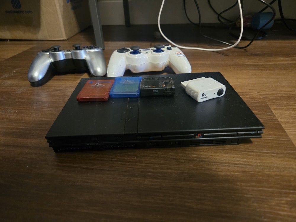 Ps2 Slim And Ton Of Games