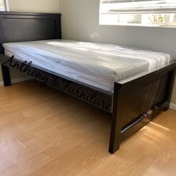 Twin Bed & Foam Mattress 