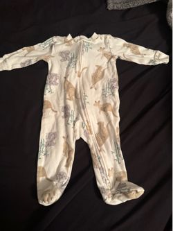 Baby Boy  2-Way Zip Cotton Sleep & Play Pajamas