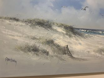 Beautiful Vintage Seascape By Armstrong 