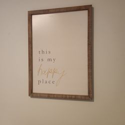 Framed Wall Hanging 